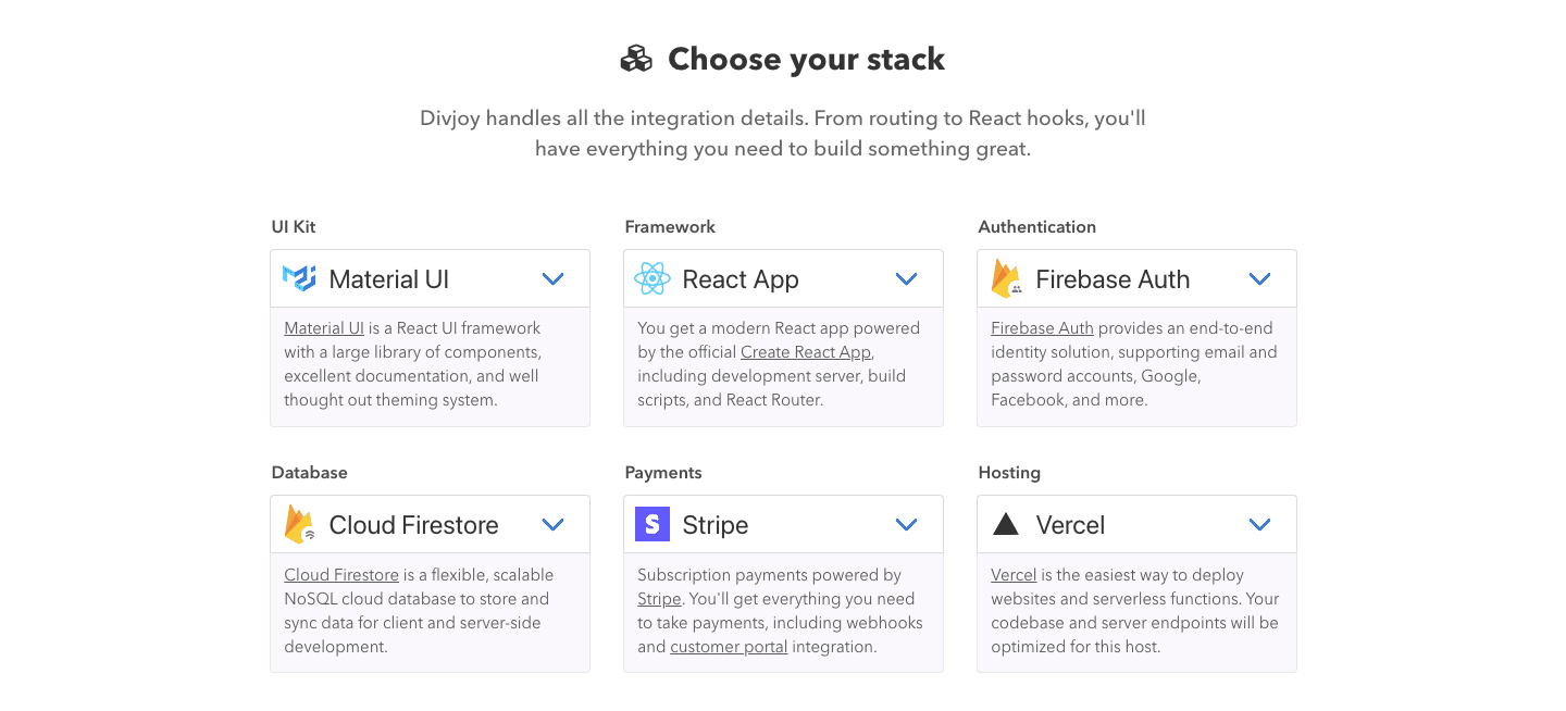 Divjoy - The Perfect React codebase generator for your next project in ...